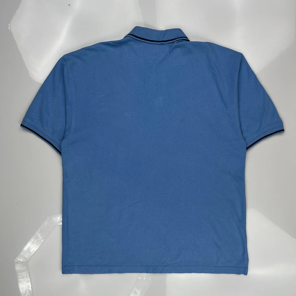 Tommy Hilfiger Polo Shirt - XL Blue Cotton - Image 4