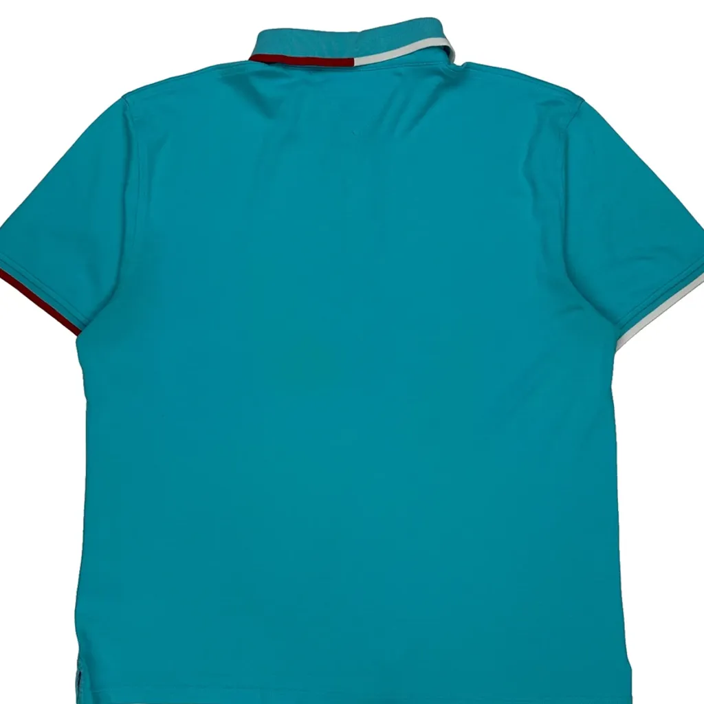 Tommy Hilfiger Polo Shirt - 2XL Blue Cotton - Image 7