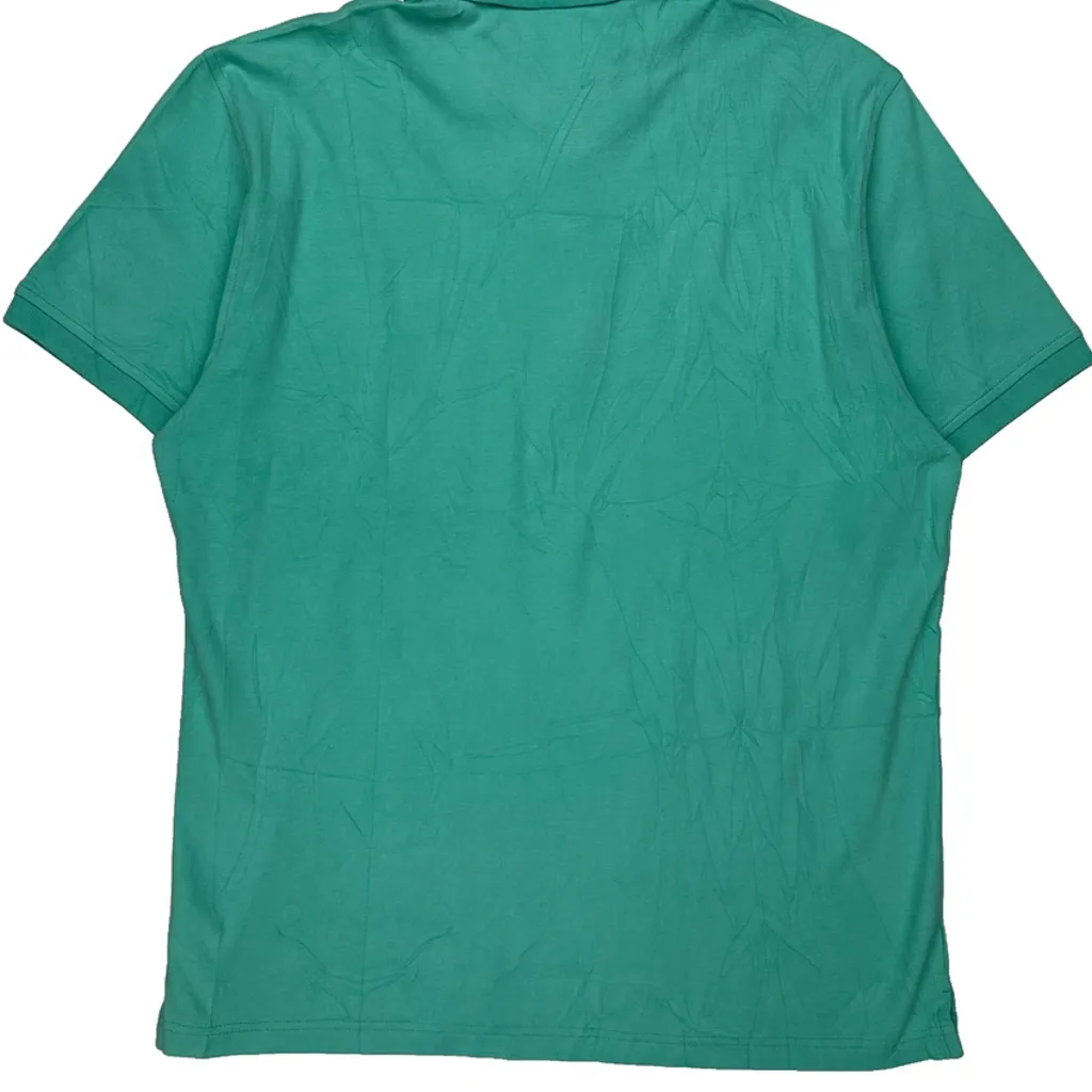 Tommy Hilfiger Polo Shirt - Large Green Cotton - Image 6
