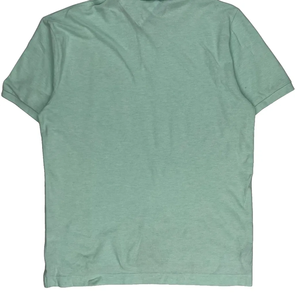Tommy Hilfiger Polo Shirt - Large Green Cotton - Image 6