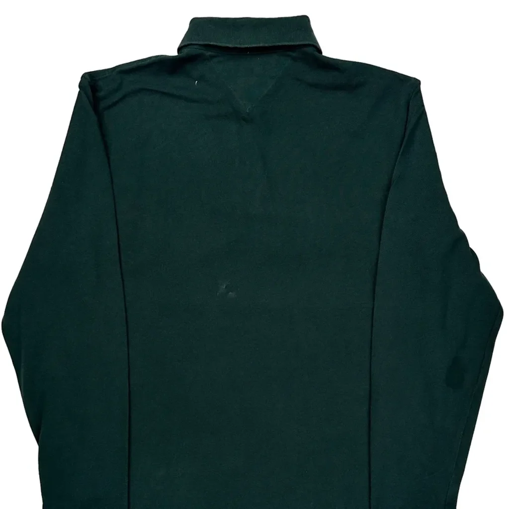 Tommy Hilfiger Polo Shirt - Medium Green Cotton - Image 6