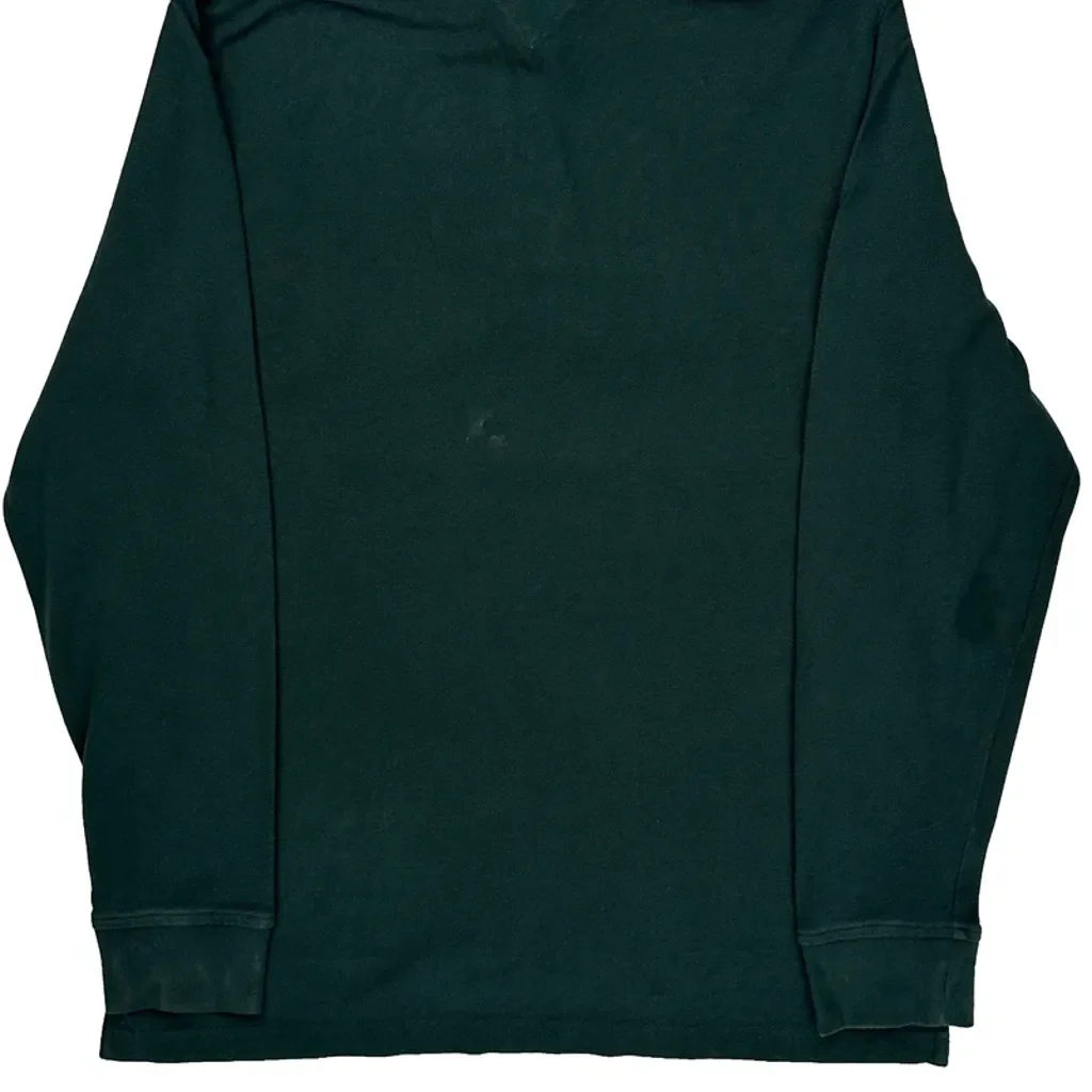 Tommy Hilfiger Polo Shirt - Medium Green Cotton - Image 7