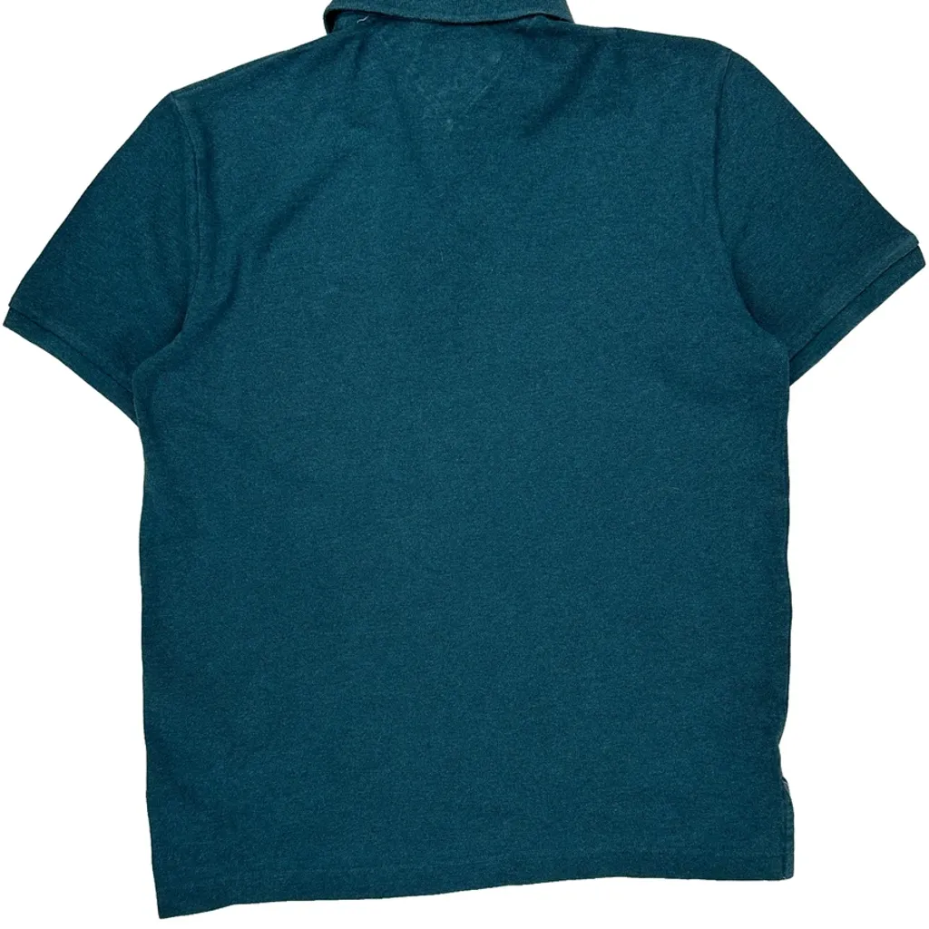 Tommy Hilfiger Polo Shirt - Small Green Cotton - Image 6
