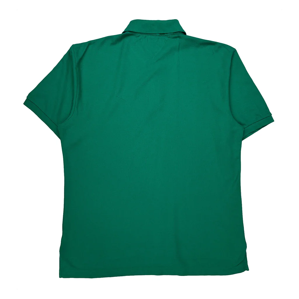 Tommy Hilfiger Polo Shirt - XL Green Cotton - Image 2