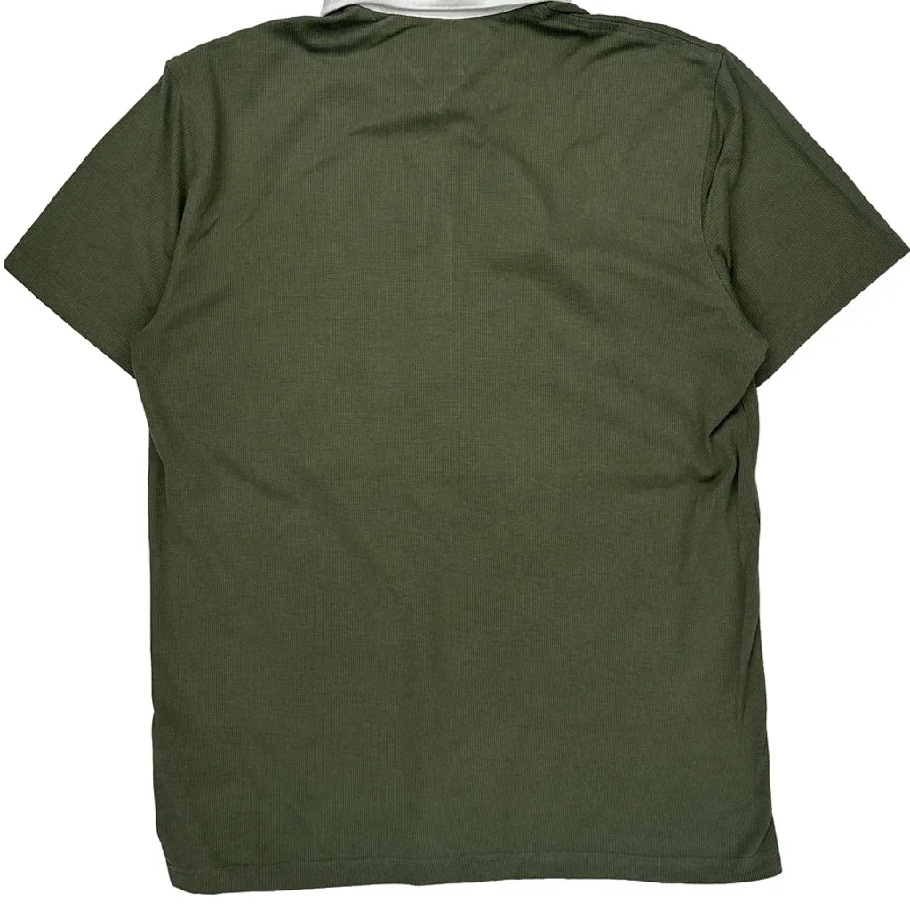Tommy Hilfiger Slim Fit Polo Shirt - XL Green Cotton - Image 6