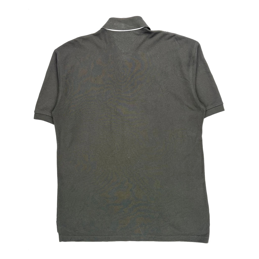 Tommy Hilfiger Polo Shirt - XL Green Cotton - Image 2