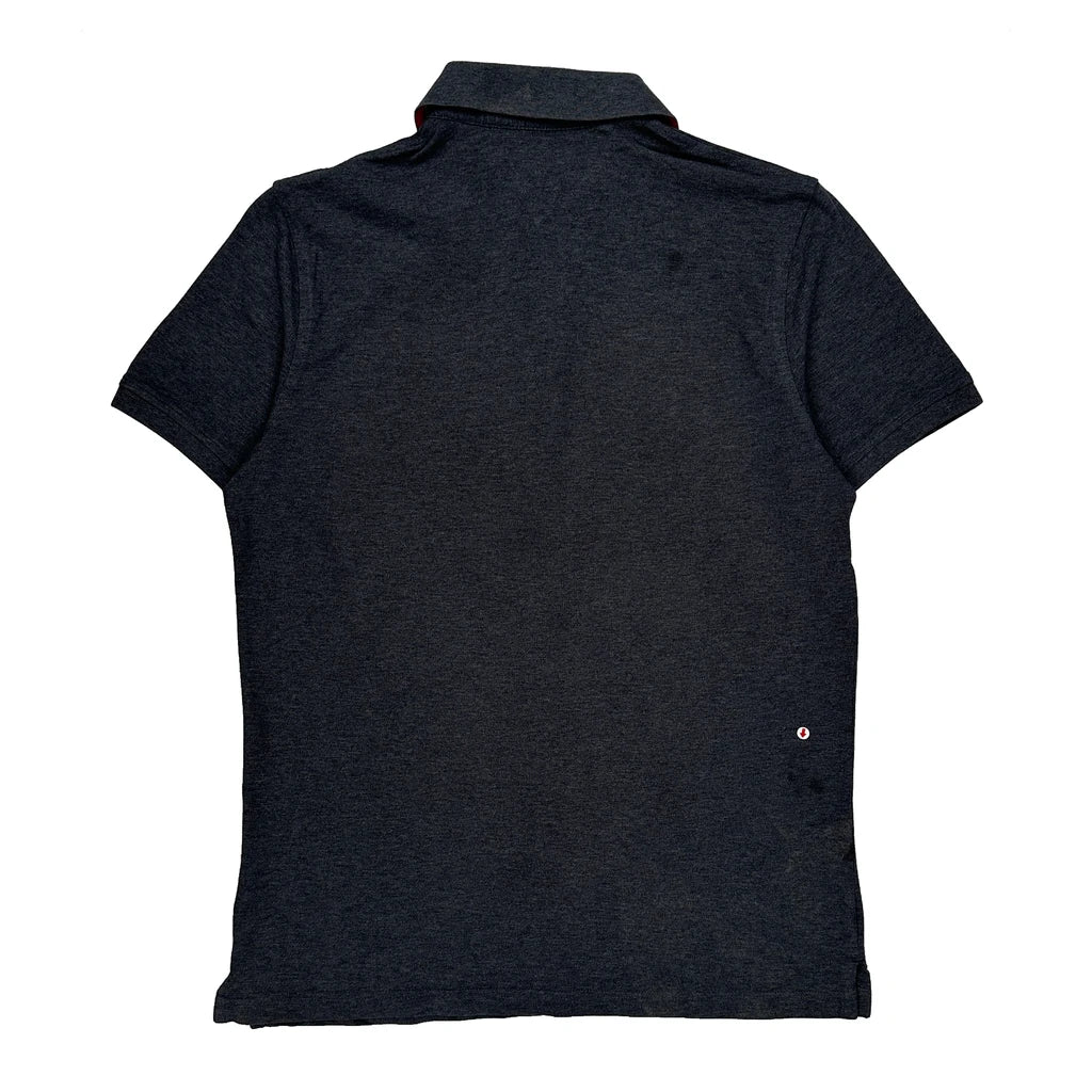 Tommy Hilfiger Slim Fit Polo Shirt - Large Grey Cotton - Image 2