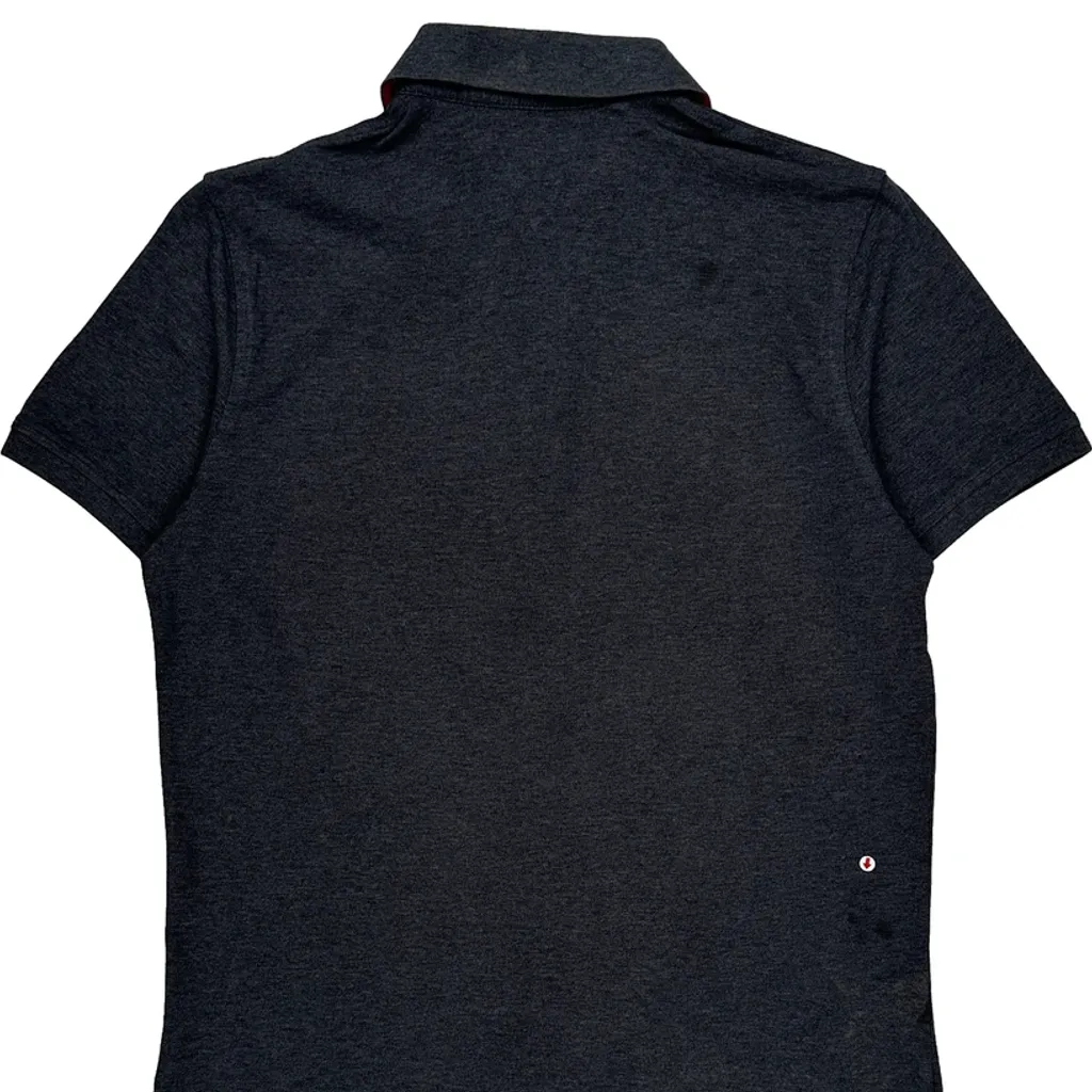 Tommy Hilfiger Slim Fit Polo Shirt - Large Grey Cotton - Image 8