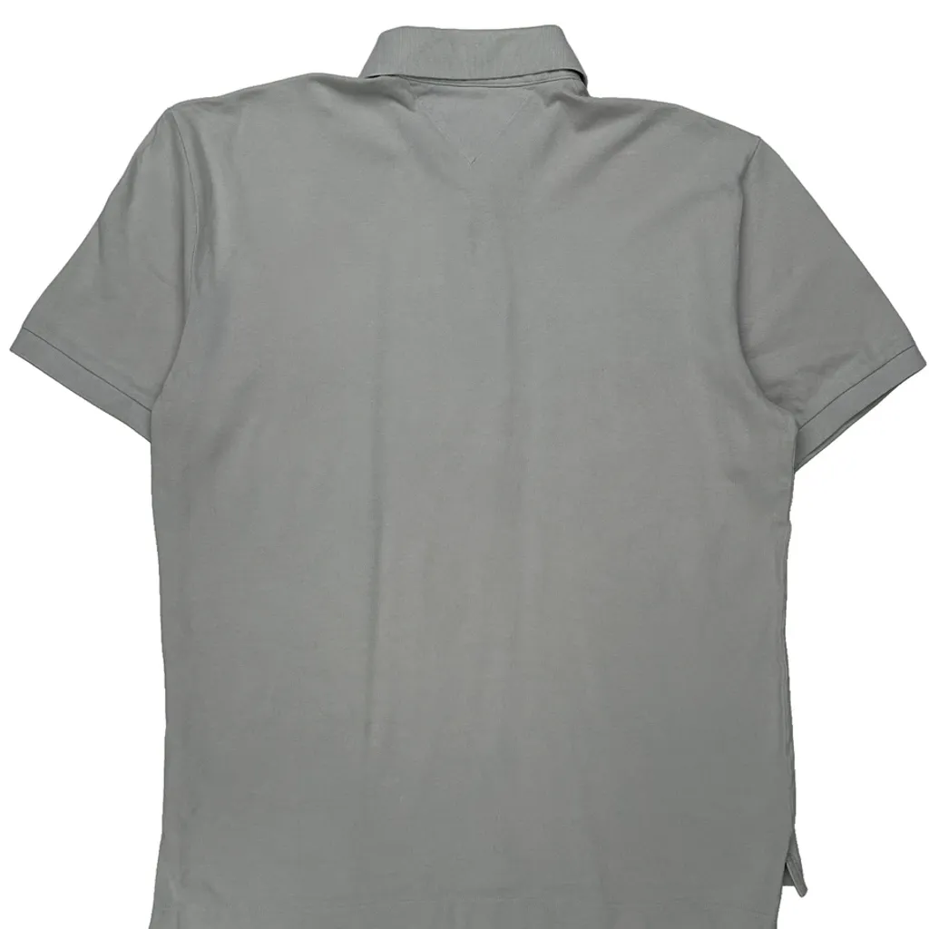 Tommy Hilfiger Polo Shirt - XL Grey Cotton - Image 6