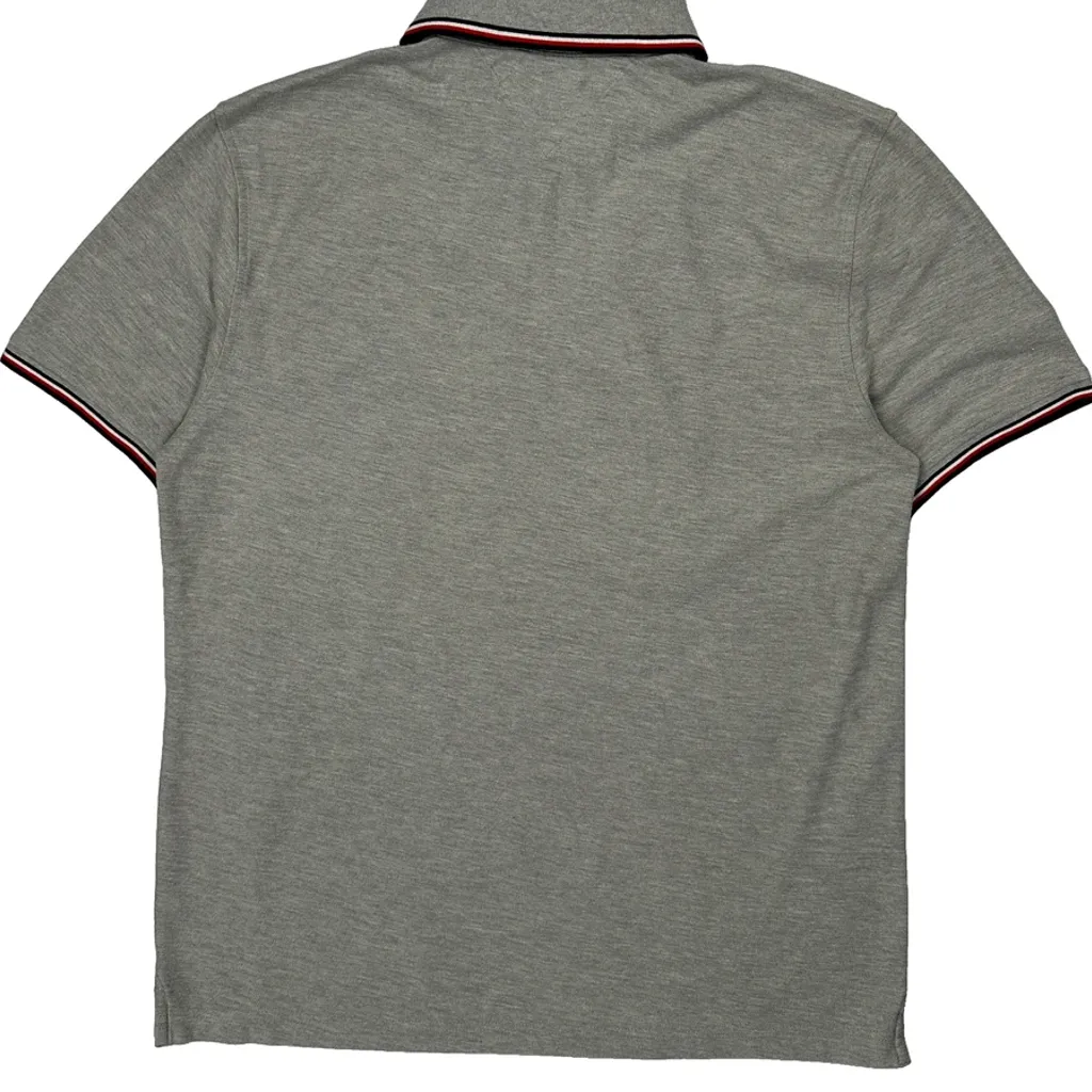 Tommy Hilfiger Polo Shirt - XL Grey Cotton - Image 6