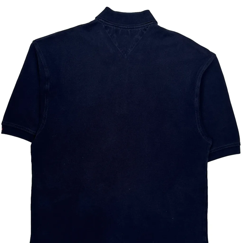 Tommy Hilfiger Polo Shirt - Large Navy Cotton - Image 6