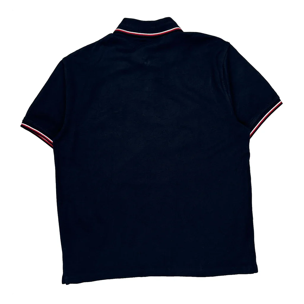 Tommy Hilfiger Polo Shirt - Large Navy Cotton - Image 2