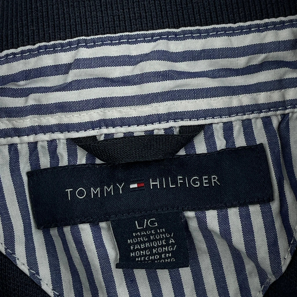 Tommy Hilfiger Polo Shirt - Large Navy Cotton - Image 3