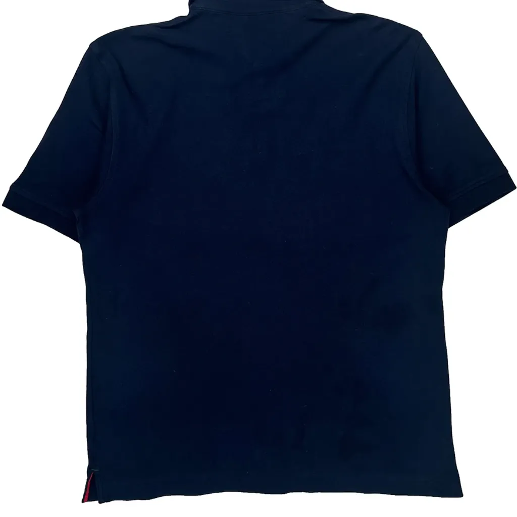 Tommy Hilfiger Polo Shirt - Medium Navy Cotton - Image 6