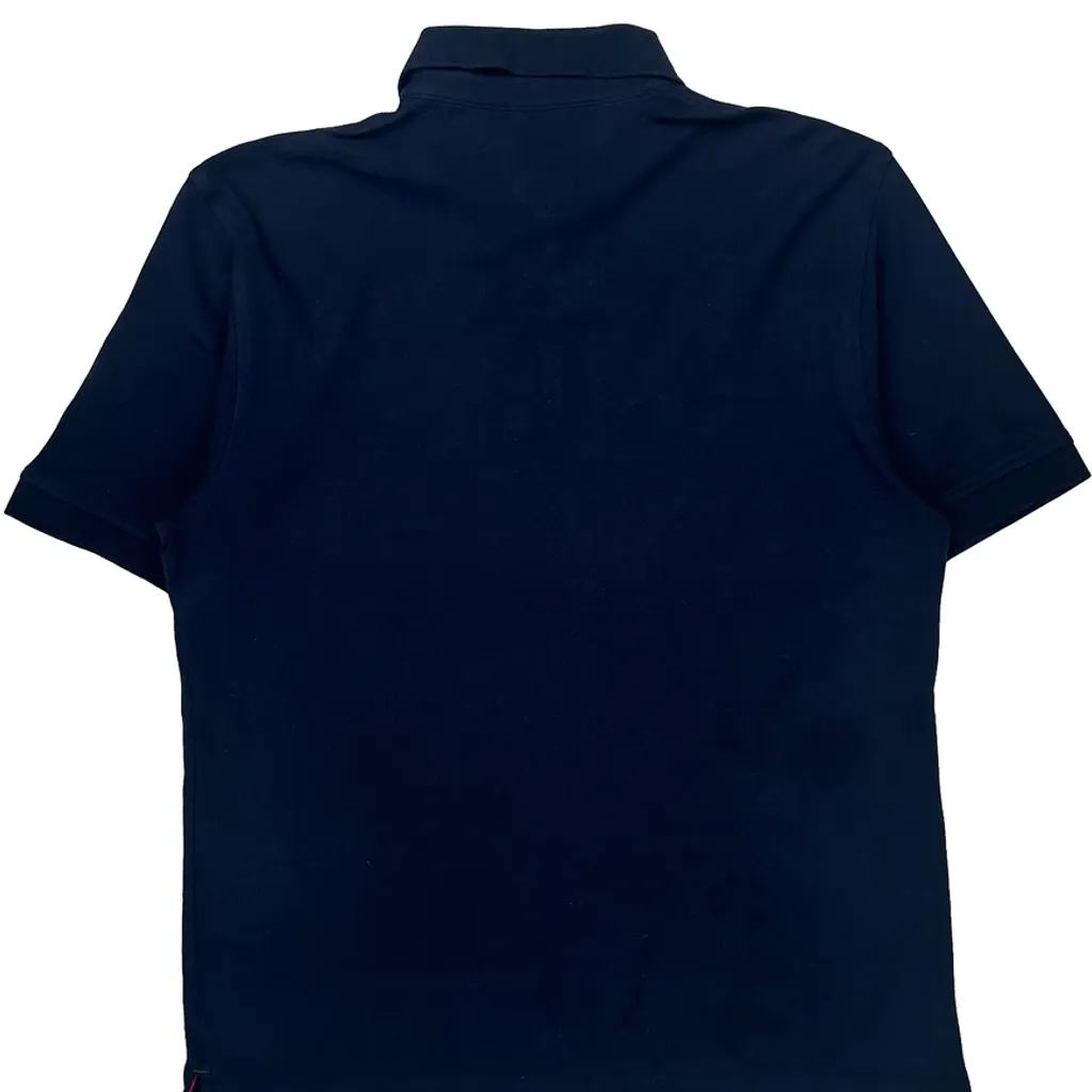 Tommy Hilfiger Polo Shirt - Medium Navy Cotton - Image 7