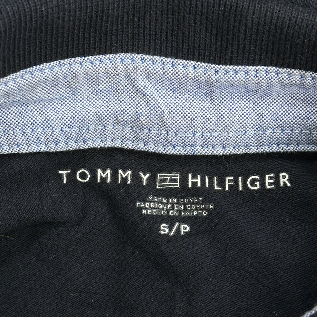 Tommy Hilfiger Polo Shirt - Small Navy Cotton - Image 3