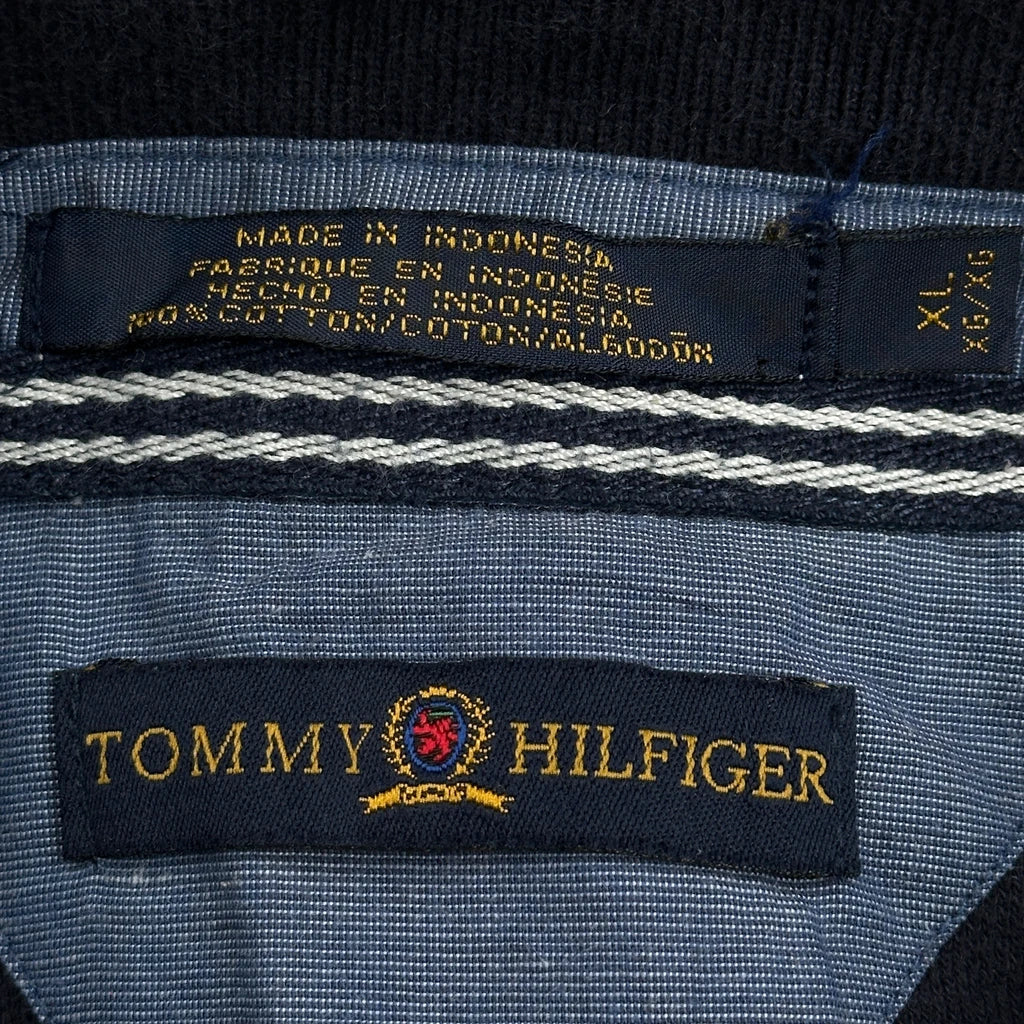 Tommy Hilfiger Polo Shirt - XL Navy Cotton - Image 3