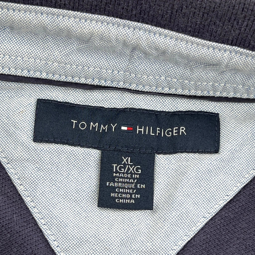 Tommy Hilfiger Polo Shirt - XL Navy Cotton - Image 3