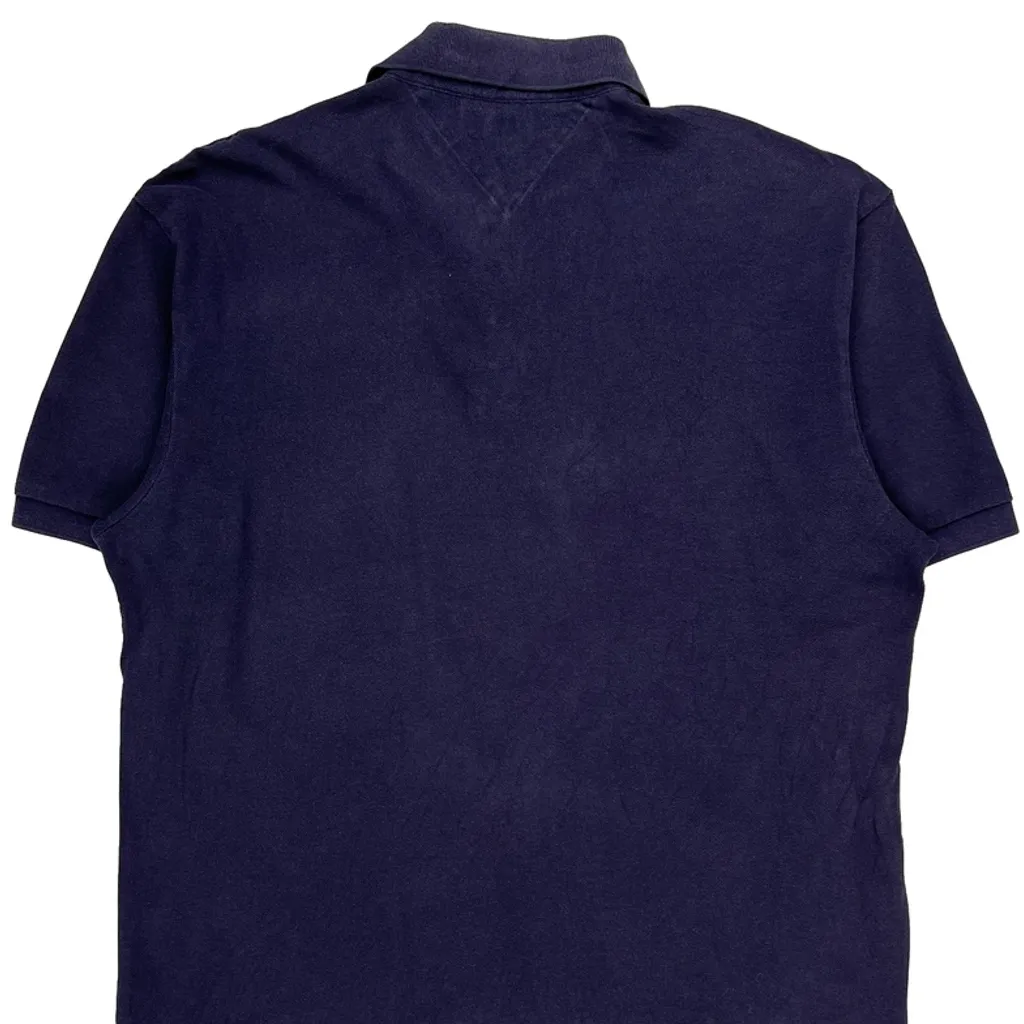 Tommy Hilfiger Polo Shirt - XL Navy Cotton - Image 6