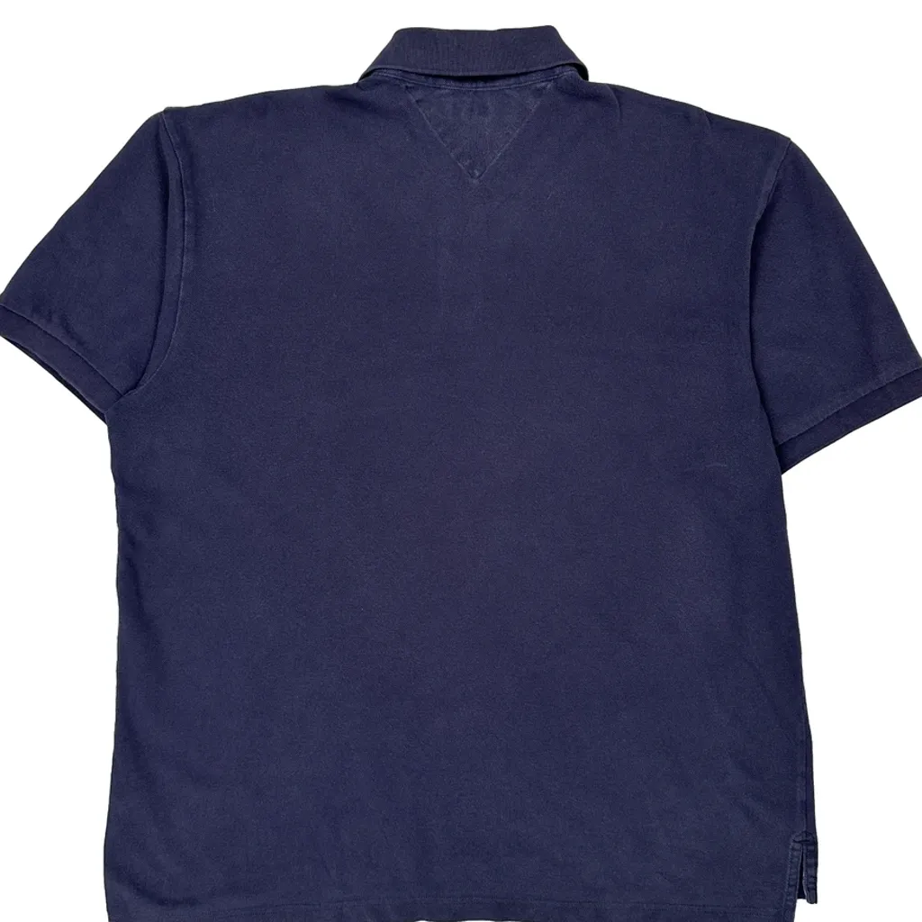 Tommy Hilfiger Polo Shirt - XL Navy Cotton - Image 6