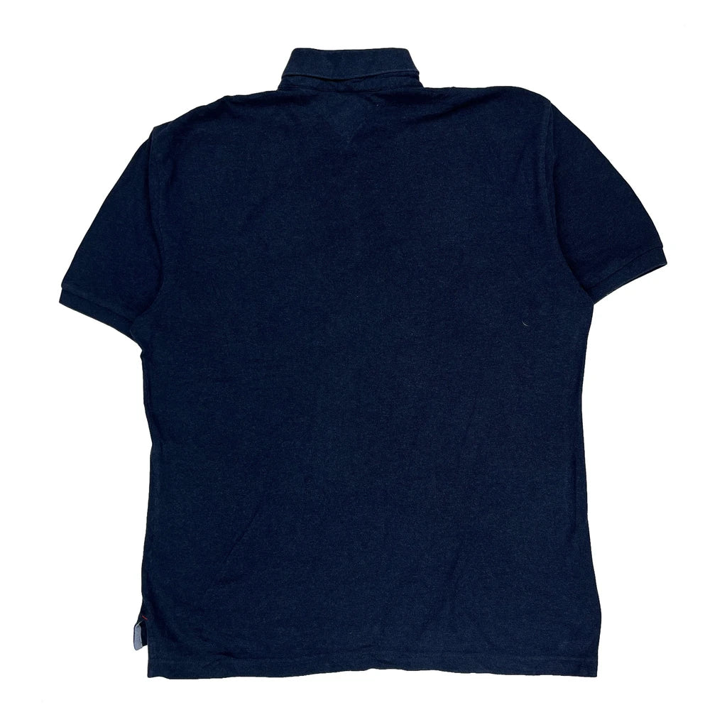 Tommy Hilfiger Polo Shirt - XL Navy Cotton - Image 2