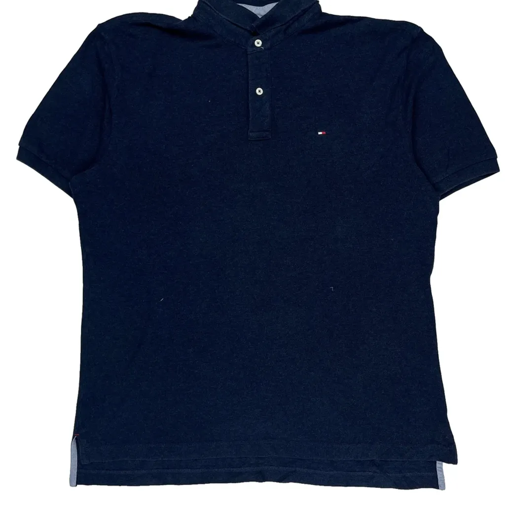 Tommy Hilfiger Polo Shirt - XL Navy Cotton - Image 4
