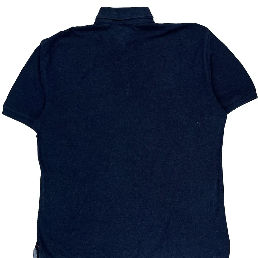 Tommy Hilfiger Polo Shirt - XL Navy Cotton - Image 7