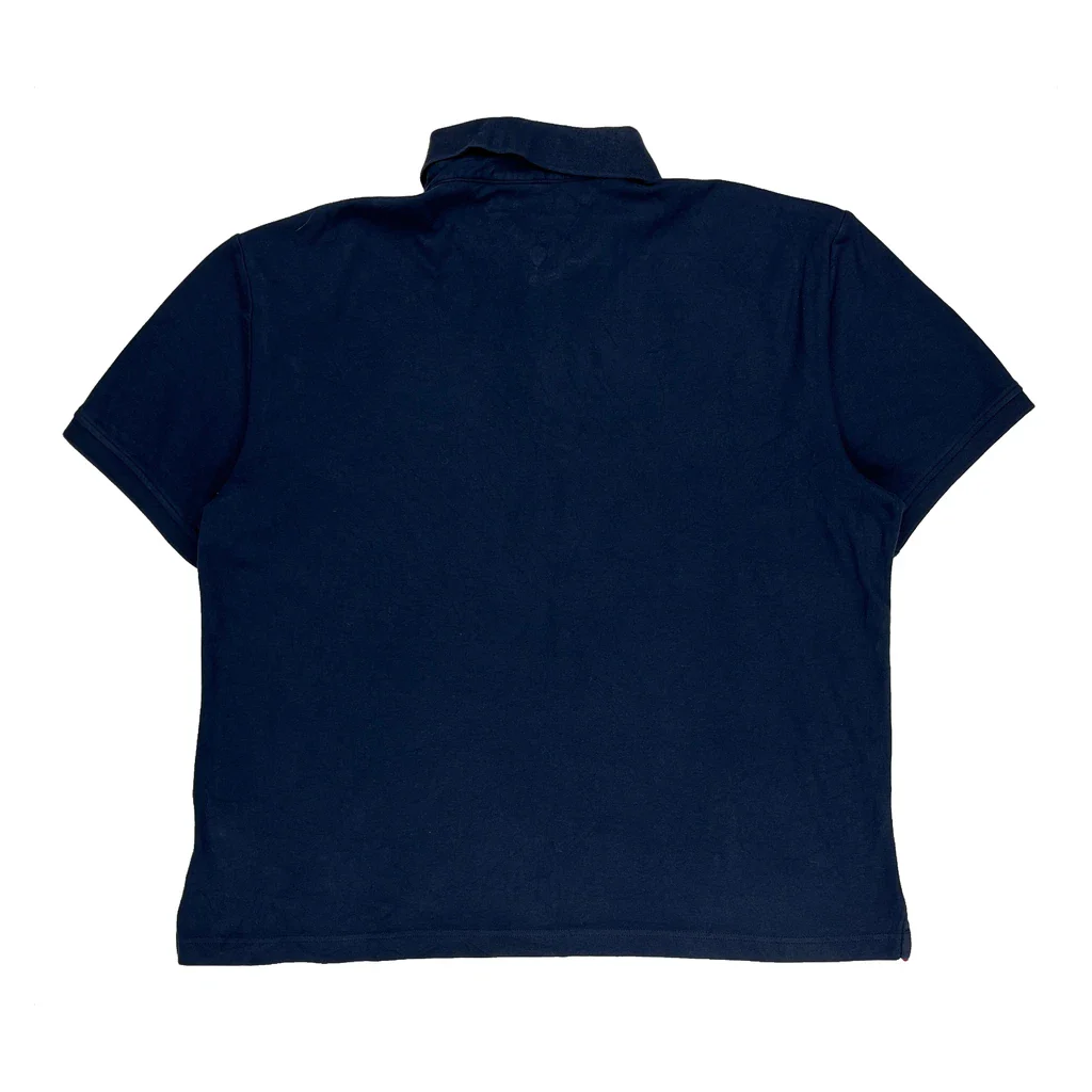 Tommy Hilfiger Polo Shirt - XL Navy Cotton - Image 2