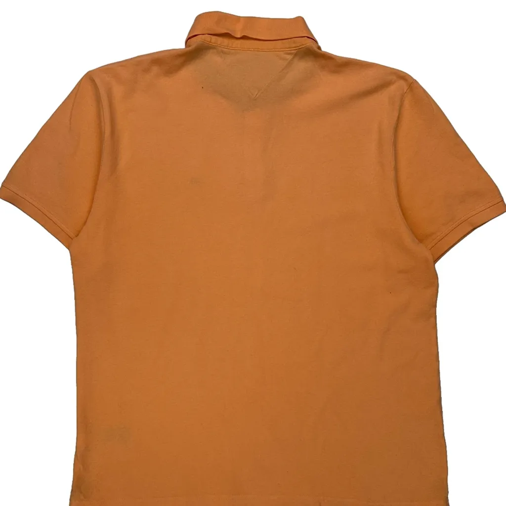 Tommy Hilfiger Polo Shirt - XL Orange Cotton - Image 6