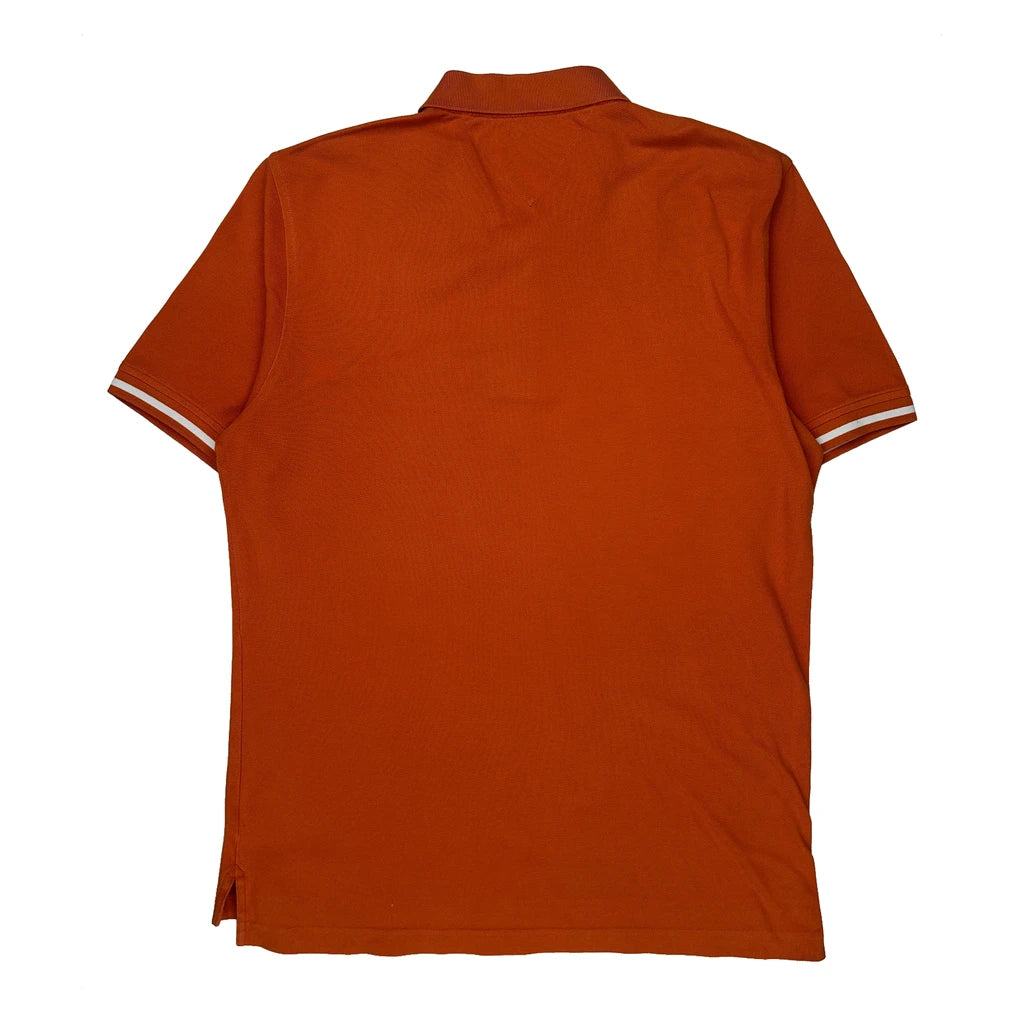 Tommy Hilfiger Polo Shirt - XL Orange Cotton - Image 2