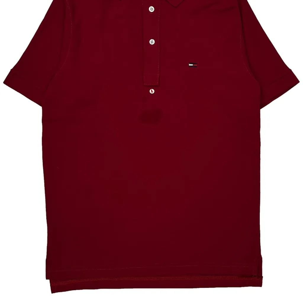 Tommy Hilfiger Polo Shirt - Small Red Cotton - Image 10