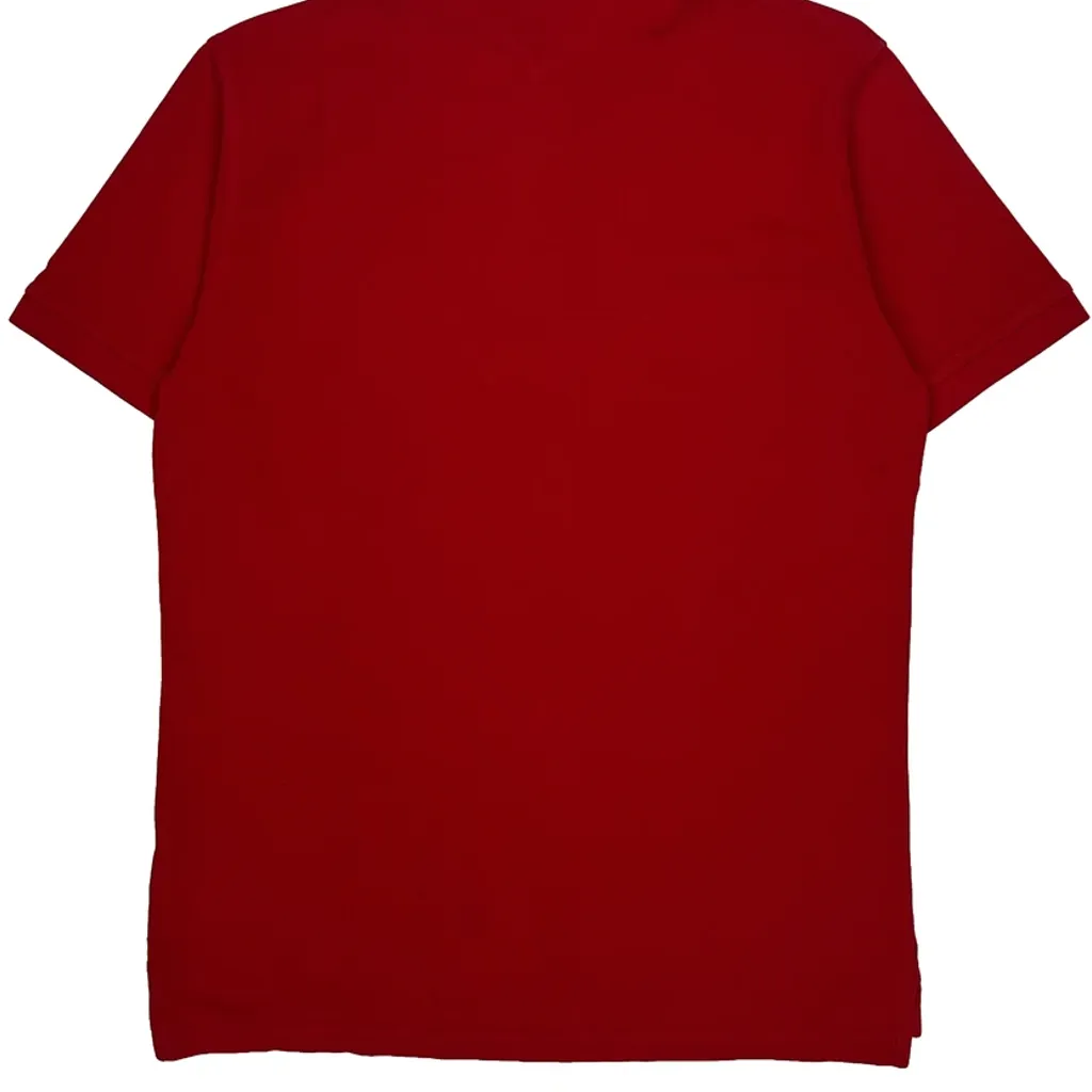 Tommy Hilfiger Polo Shirt - XL Red Cotton - Image 7