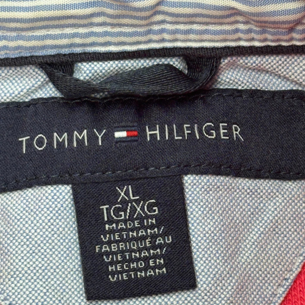 Tommy Hilfiger Polo Shirt - XL Red Cotton - Image 3