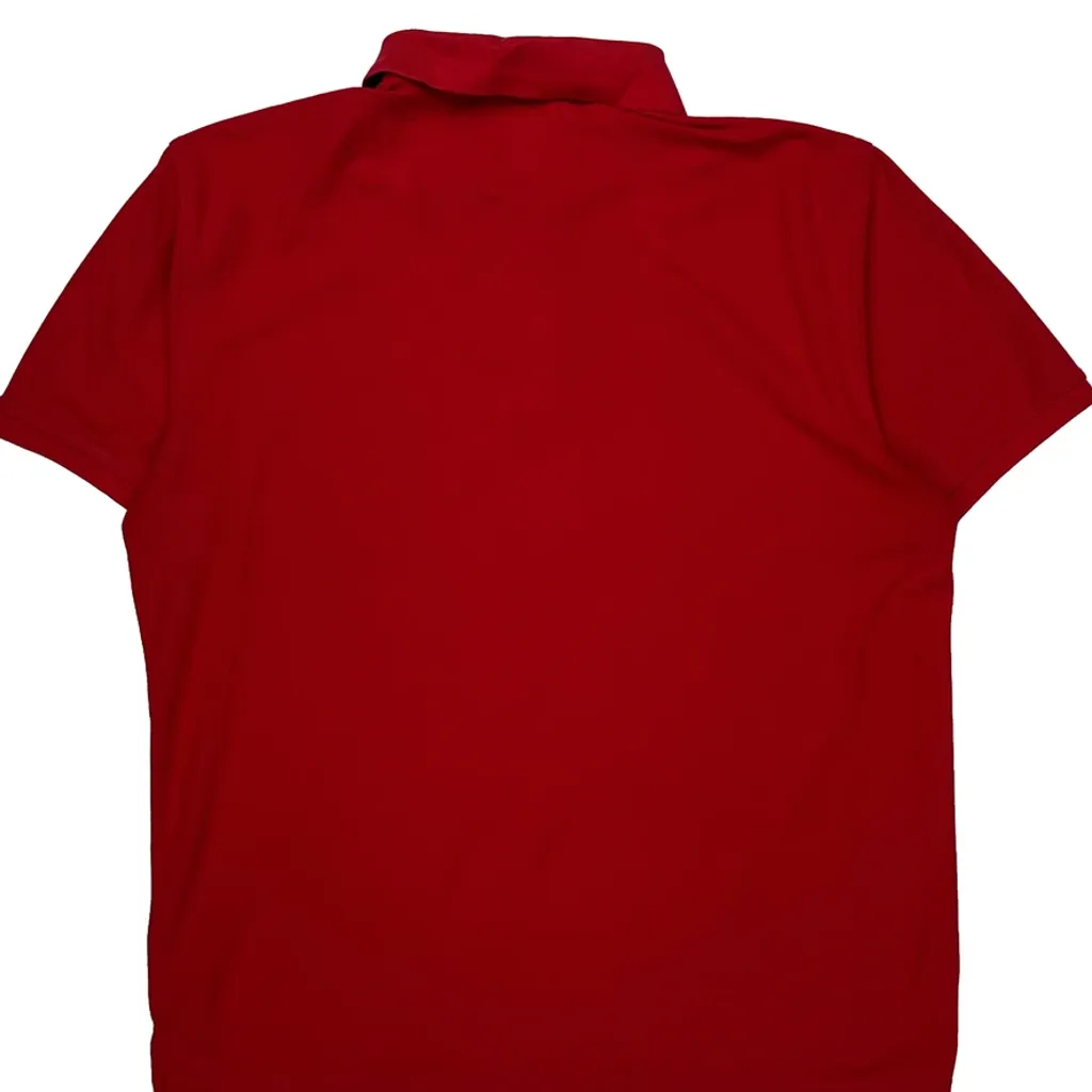 Tommy Hilfiger Polo Shirt - XL Red Cotton - Image 6