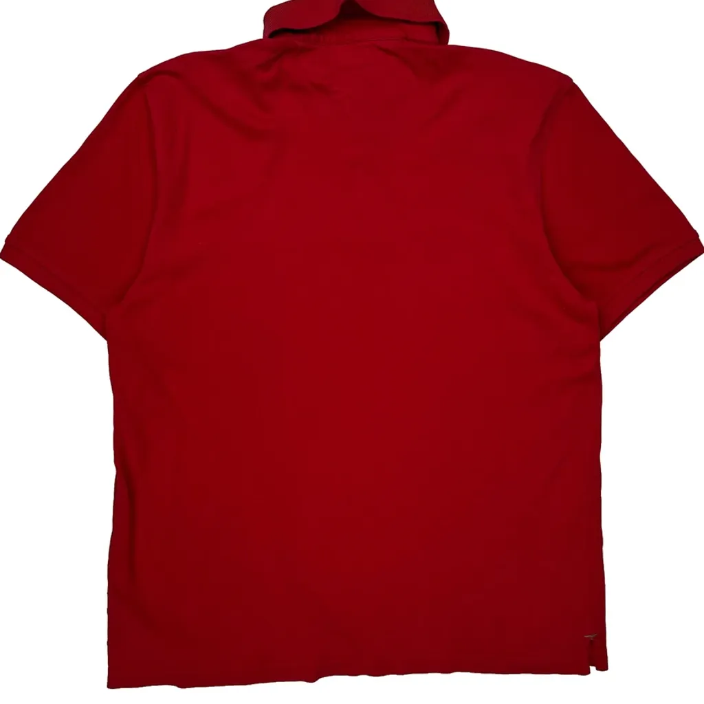 Tommy Hilfiger Polo Shirt - XL Red Cotton - Image 6