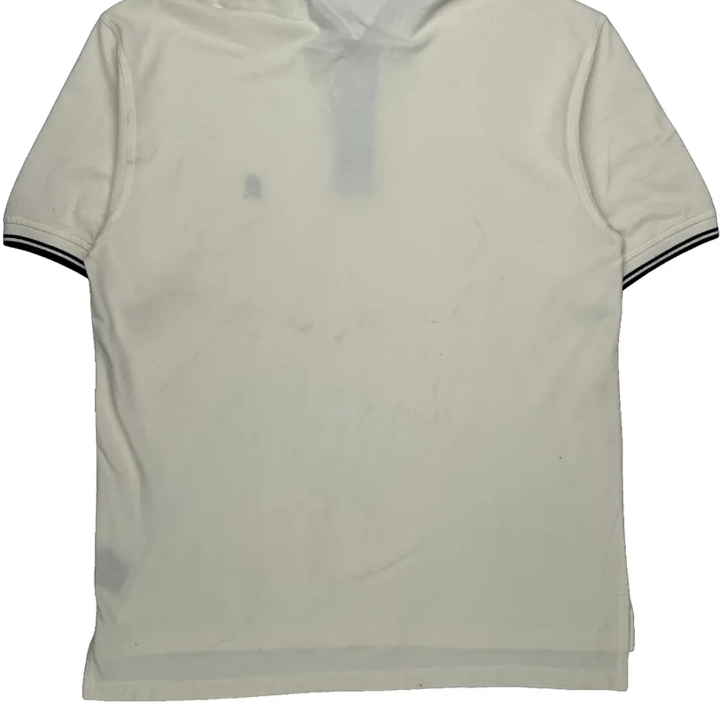 Tommy Hilfiger Polo Shirt - Large White Cotton - Image 8