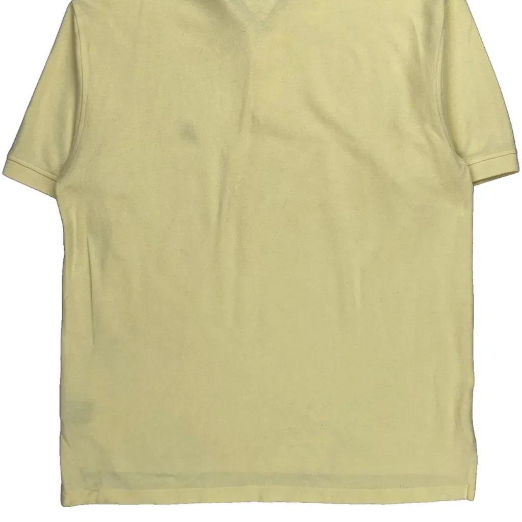 Tommy Hilfiger Polo Shirt - Large Yellow Cotton - Image 6