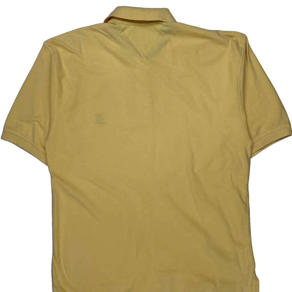 Tommy Hilfiger Polo Shirt - XL Yellow Cotton - Image 6