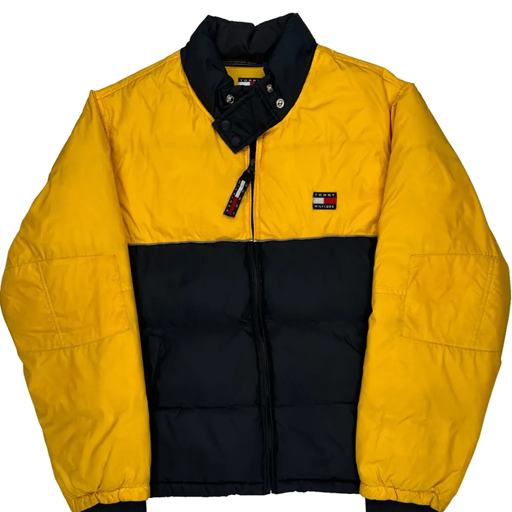 Age 12 -13 Tommy Hilfiger Puffer - Large Black Down And Feather - Image 4
