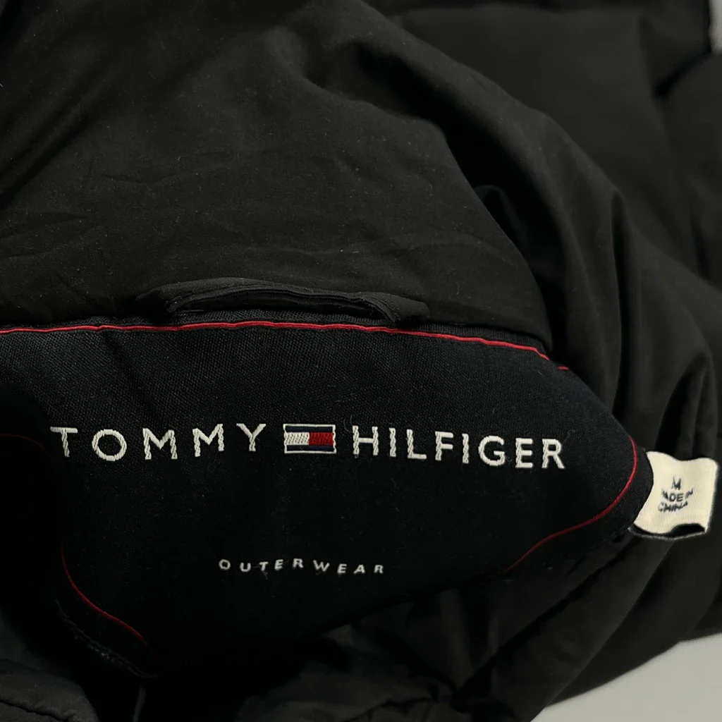 Tommy Hilfiger Puffer - Medium Black Polyester - Image 3