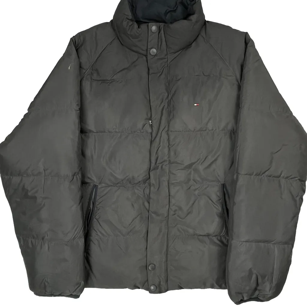 Tommy Hilfiger Puffer - 2XL Grey Polyester - Image 4