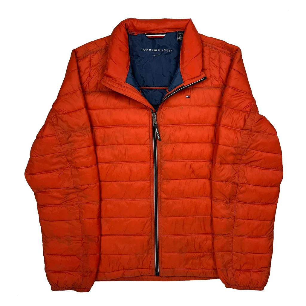 Tommy Hilfiger Puffer - XL Orange Polyester