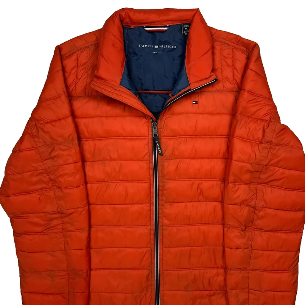 Tommy Hilfiger Puffer - XL Orange Polyester - Image 4