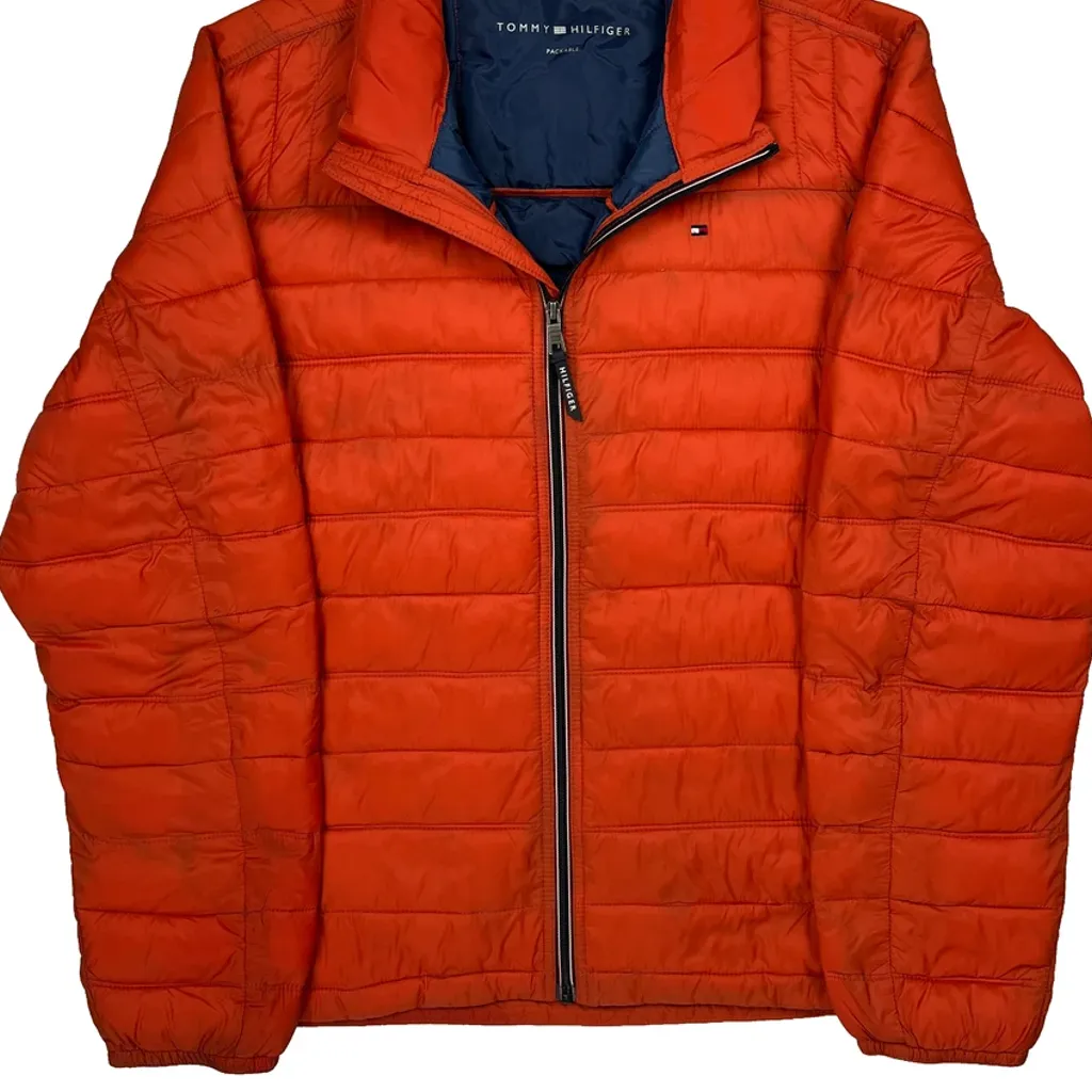 Tommy Hilfiger Puffer - XL Orange Polyester - Image 5