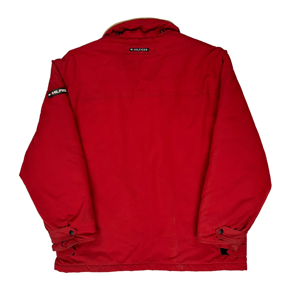 Tommy Hilfiger Puffer - Large Red Polyester - Image 2