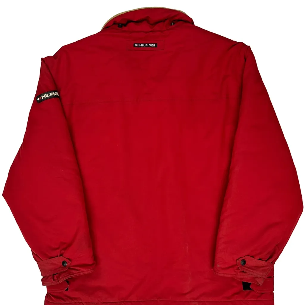 Tommy Hilfiger Puffer - Large Red Polyester - Image 6