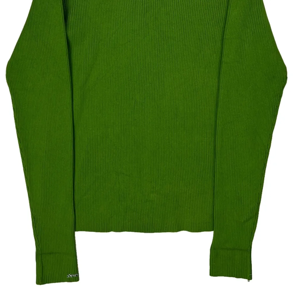 Tommy Hilfiger Rollneck - Large Green Cotton - Image 8
