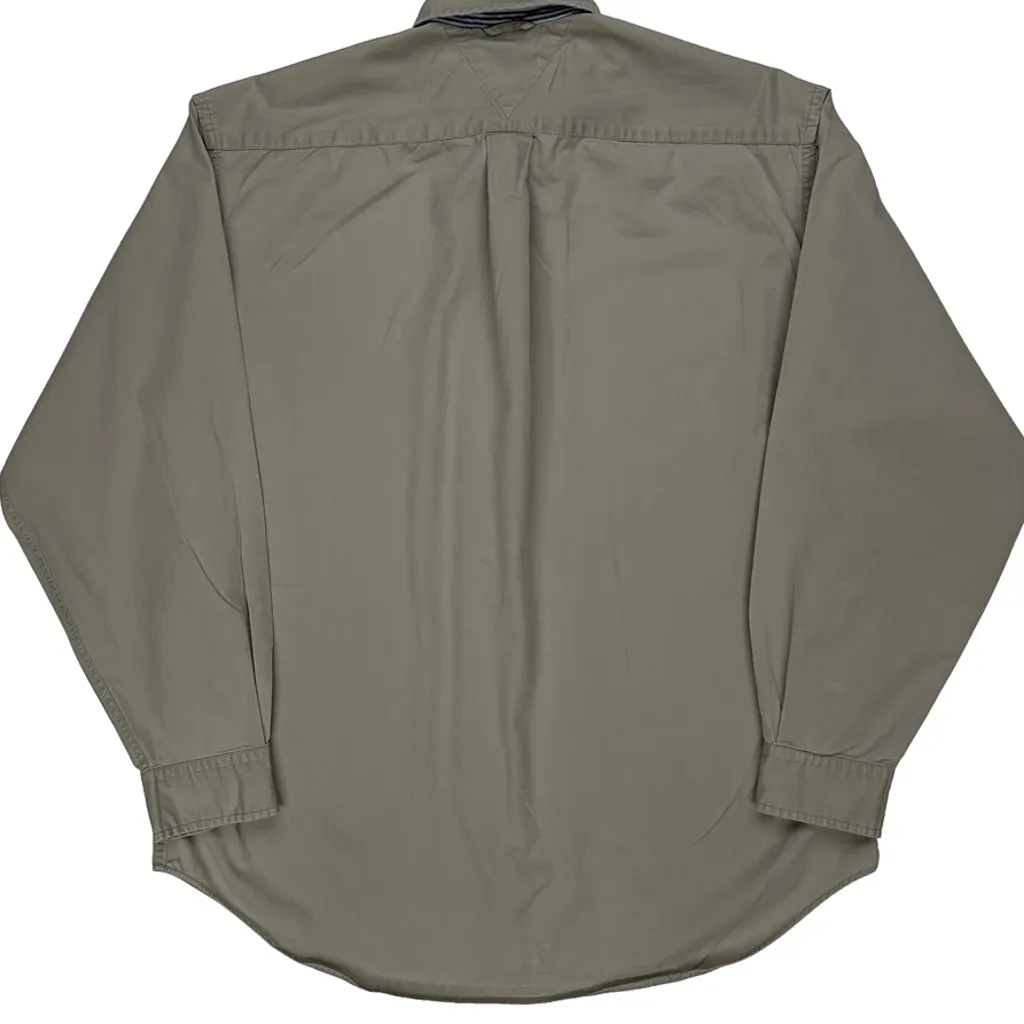 Tommy Hilfiger Shirt - Medium Beige Cotton - Image 6