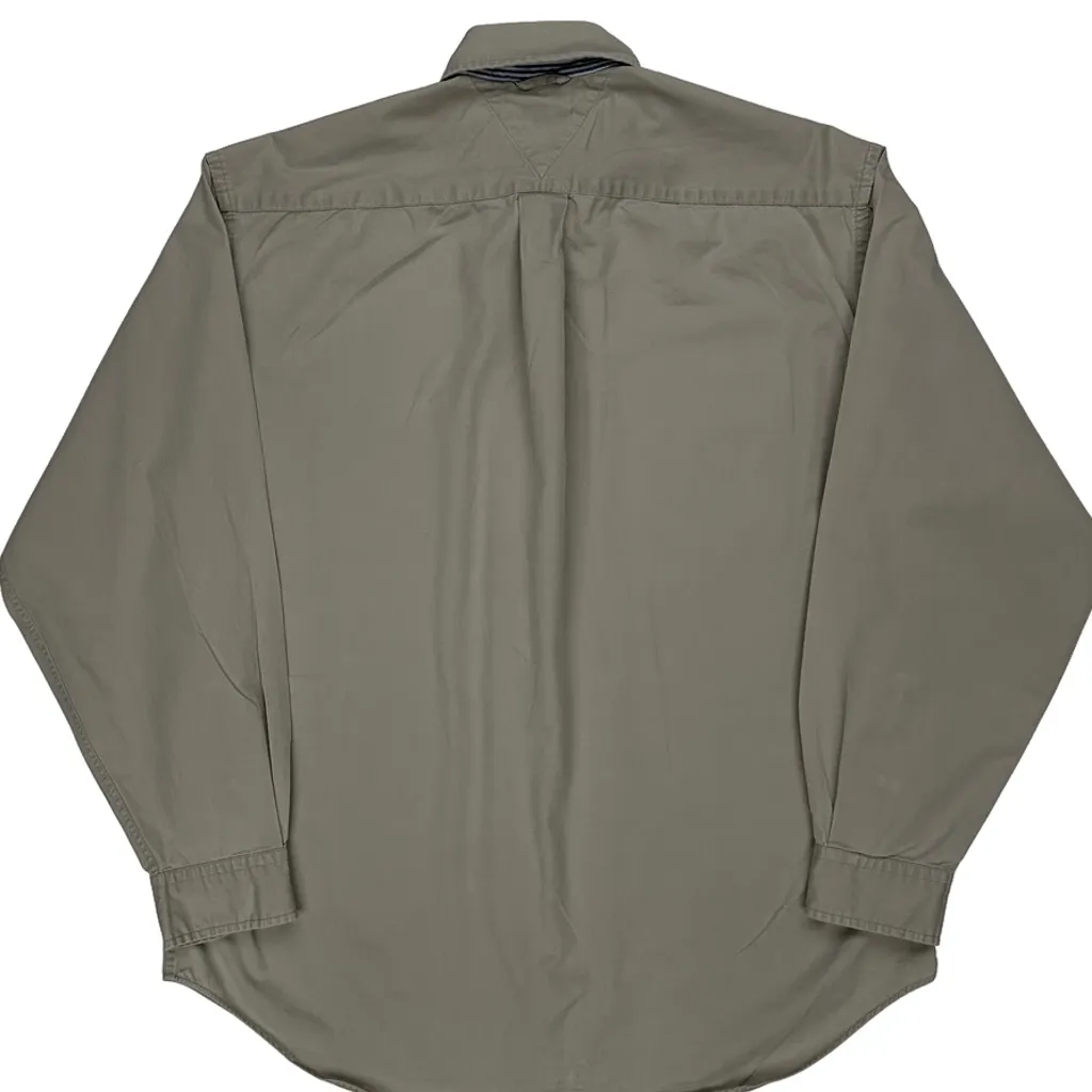 Tommy Hilfiger Shirt - Medium Beige Cotton - Image 7