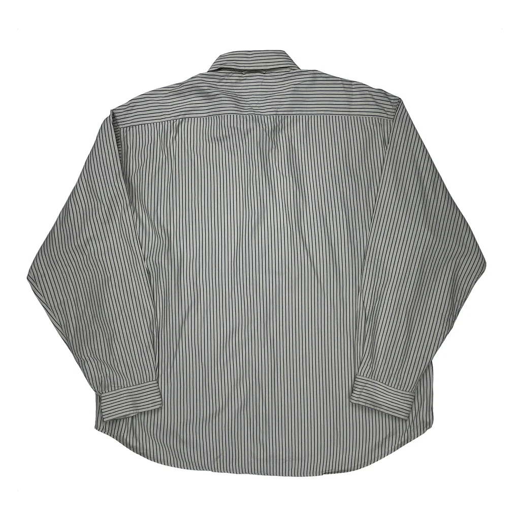 Tommy Hilfiger Striped Shirt - 3XL Beige Cotton - Image 2